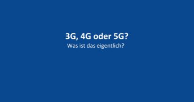 3G, 4G, 5G, doch was ist das eigentlich?