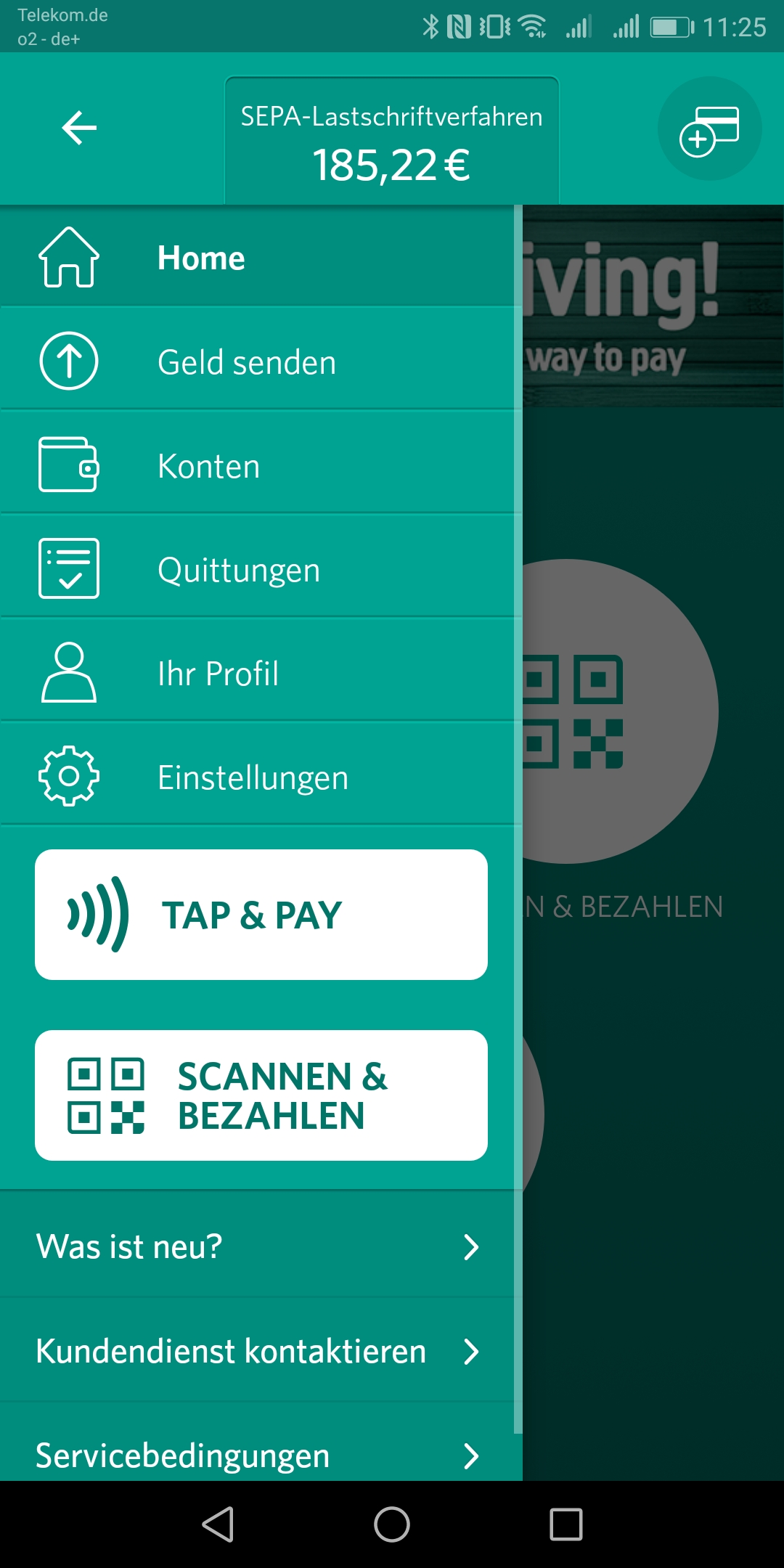 Übersicht Funktionen SEQR App